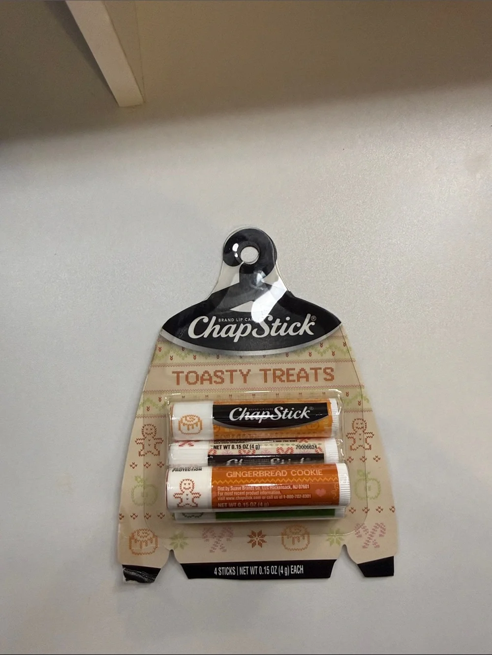 ChapStick Toasty Treats Lip Balm Pack — Gingerbread Cookie & More
